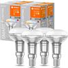 LEDVANCE Smart LED R50 lampada spot con tecnologia Wifi, E14, colore della luce variabile (2700-6500K), sostituzione da 40W, controllabile con Alexa, Google & App, confezione da 4