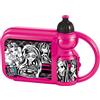 Joy Toy 737270 - Portavivande con Bottiglia Monster High da 400 ml, Plastica, Multicolore, 5 cm
