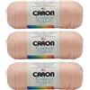 Caron Light Country Peach H970039737 - Confezione da 3 gomitoli, in Acrilico