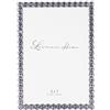 Lawrence Frames 5x7 Silver Metal Sparkle Frame - Blu notte
