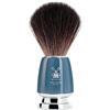 MÜHLE RYTMO - Pennello da barba in fibra nera, perfetto con saponi e creme