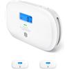 X-Sense Rilevatori di Monossido di Carbonio indipendente, allarmi di CO con batteria sostituibile e display digitale, sensori per la casa con memoria del valore di picco di CO, XC0C-SR, 2 Pezzi