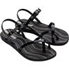 Ipanema Fashion Sand VIII Fem, Sandali Bassi Donna, Nero, Grigio, Beige, 39 EU