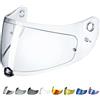 Everalo Visiera Compatibile con Hjc Fg17 - Is17 - FgSt - C70 - HJ20M - Visiere Casco Pinlock Ready - AntiGraffio e AntiAppannamento (Trasparente)