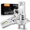 D-Lumina Lampadina LED H7,100W 16000LM 6500K Chip CSP Super Luminoso Abbaglianti e Anabbaglianti,1:1 Design di Ricambio Lampada Alogena Non Polarità,Plug and Play,2 pezzi