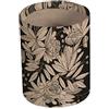 Clairefontaine 116052C - portamatite/portapenne/pennelli Multifunzione tondo di cartone motivi natura finitura kraft Ø9x11cm - Home Office - Contenimento penne - Collezione Le Cerisier Blanc