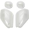 one by camamoto cod 77206336 kit gemme vetri frecce trasparenti anteriori e posteriori compatibile con mbk nitro/yamaha aerox 50-100 cc dal 1999