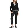 United Colors of Benetton Cardigan M/L 11AHD604R Maglione, Nero, M Donna