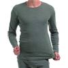Enrico Coveri 1 Pezzo Maglia Girocollo Coveri Uomo Manica Lunga ET1004 in Cotone Bielastico, Grigio, 3/S