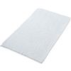Decomira Tappeto Bagno Antiscivolo in Ciniglia | Tappetino bagno super assorbente, lavabile in lavatrice | Per il bagno, la doccia, la vasca da bagno o come tappetino WC | Bianco - 70x120 cm