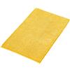 Decomira Tappeto Bagno Antiscivolo in Ciniglia | Tappetino bagno super assorbente, lavabile in lavatrice | Per il bagno, la doccia, la vasca da bagno o come tappetino WC | Giallo - 40x60 cm