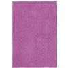 Decomira Tappeto Bagno Antiscivolo in Ciniglia | Tappetino bagno super assorbente, lavabile in lavatrice | Per il bagno, la doccia, la vasca da bagno o come tappetino WC | Viola - 50x80 cm
