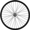 cyclingcolors 1x Ruota Anteriore Completa Bicicletta Cerchione Raggi Mozzo Bici Elettrica VAE Misura 28 compatibile con WHEELYOO 622 Nero