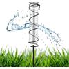 elthmpr Pluviometro Esterno - 17 cm Pluviometri in Vetro con picchetto pluviometro da Giardino Pioggia Tubo di misurazione pluviometro Esterno Staccabile per Prato Recinzione Giardino terrazza