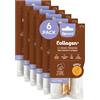 Record - Snack Premium per Cani Collagen+ Gusto Anatra con alto valore proteico. Masticativi per cani ricchi di collagene. Senza coloranti, Confezione da 6 sacchetti da 50 g|(M)