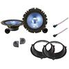 Superauto hi-fi Kit 4 Casse Alpine SXE-17CS Compatibili Fiat Panda dal 2003 al 2012 Adattatori Supporti Altoparlanti e Tweeter Predisposizione Anteriore Serie Blu