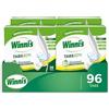 Winni's - Pastiglie per Lavastoviglie, 96 Tabs, Detersivo Multiazione Detergente, Sgrassante, Antiodore e Brillantante, Fragranza di Limone, con Materie Prime di Origine Vegetale, Confezione da 4