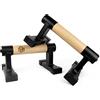 Müller & Blum Parallele Calisthenics, Push Up Bar in legno, Parallettes per interni ed esterni, Palestra Corpo Libero, Flessioni, Antiribaltamento