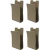 MiOYOOW Inserti per Porta Caricatore, 4 Pezzi Fibbia per Portacaricatori Tattici in Nylon, Clip Inserto per Custodia per Caricatori per Pistole e Fucili da 5,56 e 7,62, per Supporto Tasche Porta Caricatori