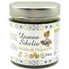 Donna Sikelia Pesto di Pistacchio 65% Siciliano - Crema Gourmet con Olio EVO | 100% Naturale, Vegan e Senza Glutine | Ideale per Pasta e Bruschette | 190g