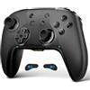 AceGamer Controller per Switch per Switch/Switch 2/OLED/Lite/PC, Wireless Pro Controller per Gamepad Joystick con funzione sveglia con un solo tasto/doppia vibrazione/Pulsante Programmabile (nero)
