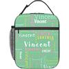 Naispanda Borsa Porta Pranzo Personalizzabile con Foto e Scritte, Portatile Borsa Termica Pranzo al Sacco con Rivestimento Isolante a Prova di perdite Per Scuola, Ufficio, Lavoro, Picnic , DIY Disegna il Tuo