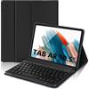 JADEMALL Custodia con Tastiera per Samsung Tab A8 10.5 2022, Italiano QWERTY Tastiera Bluetooth Staccabile per Galaxy Tablet A8 (SM-X200/X205/X207), Nero