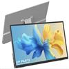 UP PARTS Monitor Portatile, Schermo portatile, Monitor portatile per laptop, 156AS - 15.6 Alluminio Full HD 1920x1080, IPS, USB-C e HDMI, Ultra Sottile, Leggero,Con Altoparlanti, Azienda italiana