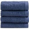 NELLA BIAGINI Lavette Bagno 30x30 cm, Set Asciugamani Bagno, Set da 4, 100% Spugna di Puro, Cotone, 420 gr/mq, Morbide, Assorbenti, Pratiche, Resistenti, Tinta Unita. Modello: Minerva