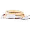 PLAYLUZ Striscia LED COB 220v ALTA LUMINOSITÀ, Adesivo e INTERRUTTORE. IMPERMEABILE Bianco Freddo/Neutro/Caldo Waterproof IP67 strip (Bianco Caldo, 1M)