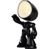 Dudùu Puppy Superhero - Lampada LED Tascabile a Forma di Supereroe, Luce Notturna e da Lettura, Senza Fili, Regalo e Bomboniera, Decorazione Cameretta, Scrivania e Feste a Tema (Nero)