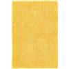 Decomira Tappeto Bagno Antiscivolo in Ciniglia | Tappetino bagno super assorbente, lavabile in lavatrice | Per il bagno, la doccia, la vasca da bagno o come tappetino WC | Giallo - 50x80 cm
