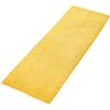 Decomira Tappeto Bagno Antiscivolo in Ciniglia | Tappetino bagno super assorbente, lavabile in lavatrice | Per il bagno, la doccia, la vasca da bagno o come tappetino WC | Giallo - 50x150 cm