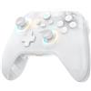 Machenike G3V2 Controller Bluetooth per PC/Switch/iOS/Android - Joystick ad effetto Hall, Illuminazione RGB, Pulsanti rimappabili, Batteria da 1000mAh - Latenza ultra-bassa & Polling di 1000Hz Respuesta, Bianco
