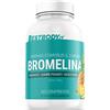 BestBody.it Bromelina 500mg 2500 GDU - Per Gambe Pesanti, Digestione e Drenante - 60 compresse con 500mg di principio attivo