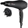 ARDES | ARPHON02 Phon Per Capelli STYLO 2200W, Asciugacapelli Professionale Compatto Casa/Viaggio, Phon con 2 Accessori Diffusore e Concentratore Aria, Phon con Filtro Removibile, Gancio e Cavo Lungo