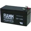 FIAMM BATTERIE Batteria a piombo ricaricabile 12V 1.2Ah - FG20121A