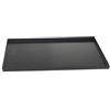 Facilemarket Teglia rettangolare in lamiera bluita 40x60 bordo dritto 2 cm.Stampo da forno utilizzabile anche come vassoio
