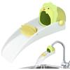 MOKIDO Prolunga per rubinetto per bambini, accessorio per rubinetto per bambini, protezione dagli spruzzi, facile lavaggio delle mani, prolunga per rubinetti in silicone per cucina, bagno e toilette