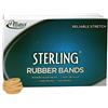 Alliance Rubber 24275 - Elastici in gomma Sterling, misura #27, confezione da 0,5 kg, contiene circa 2400 fasce (3,5 x 1,8 cm, crepe naturale)