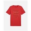 Puma Logo Lab M - T-shirt - Uomo - Rosso