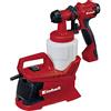 Einhell Pistola Elettrica a spruzzo Per Verniciatura, 600W Nero e Rosso - 4260015 Tc Sy