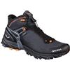 Salewa Scarpe da Trekking Ultra Flex Mid Gore-Tex da Uomo, Nero, 13
