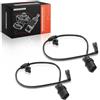 Frankberg 2x Indicatore di usura Usura delle pastiglie dei freni Compatibile con A4 Avant 8W5 8WD Q7 4MB 4M.G 4MQ A5 Sportback F5A F5F T.o.u.a.r.e.g CR7 RC8 A4 8W2 8WC Replace# 4M0615121P