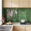 Yoillione Piastrelle Adesive Cucina Paraschizzi: Spesso Pannello Adesivo per Muro - Mattonelle del Bagno in Vinile 3D