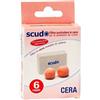 PASQUALI SRL Tappo auricolare earplug scudo in cera 6 coppie 12 pezzi articolo 7en081 - EARPLUG - 938924661