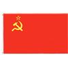 AZ FLAG BANDIERA URSS 90x60cm - BANDIERA ROSSA COMUNISTA - RUSSIA 60 x 90 cm - AZ FLAG