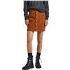 Pepe Jeans Vicky Cord, Gonna Donna, Marrone (Tobacco),XS