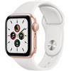 Apple Watch Series SE 1 (2022) GPS + Cellular 40 mm - Alluminio Oro - Cinturino Sport Bianco, excellent