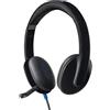 Logitech Cuffie a filo con microfono Logitech H540 - Nero - refurbished